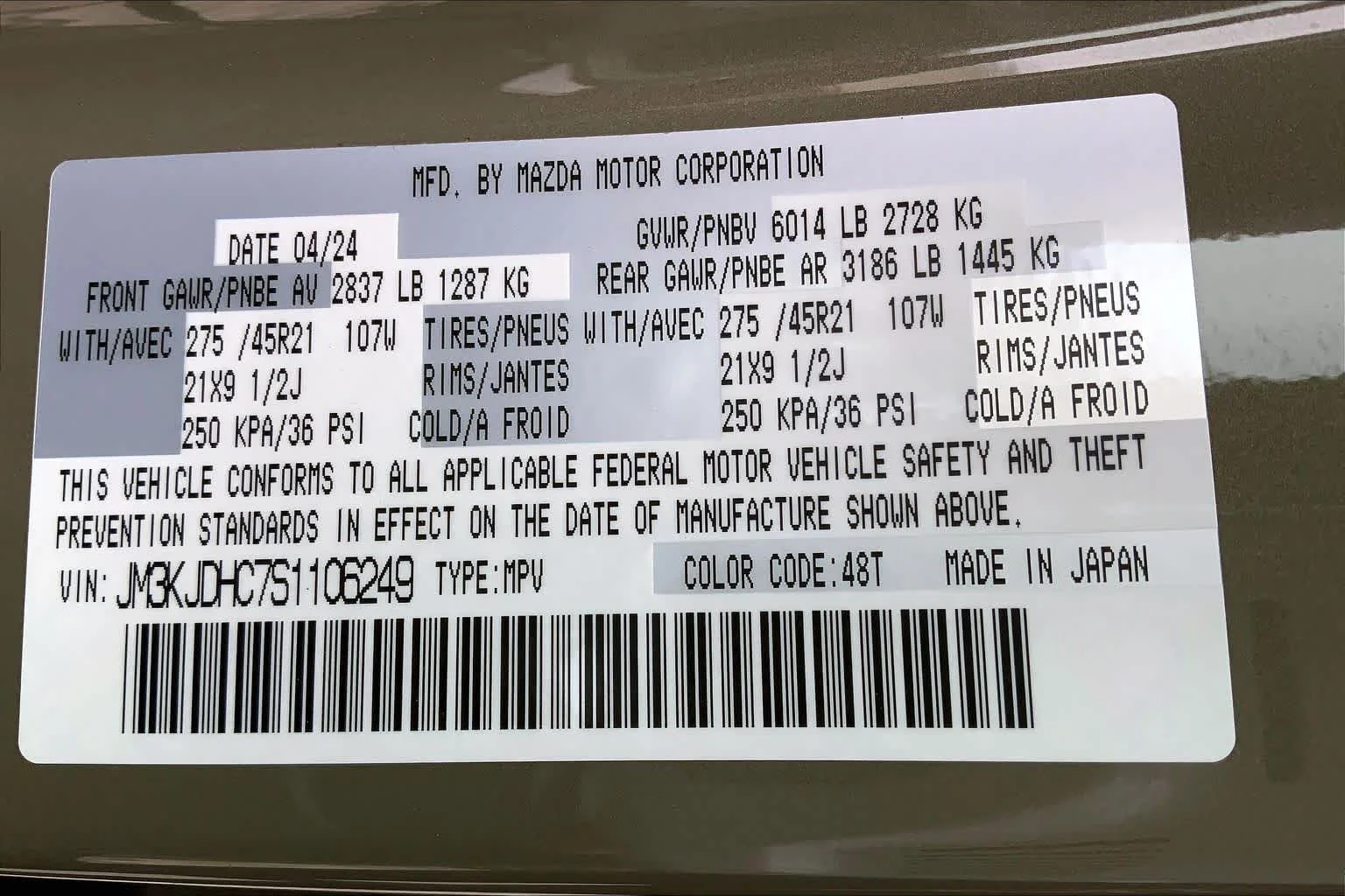 Certified Used 2025 Zircon Sand Metallic Mazda 3.3 Turbo S Premium Package image 34