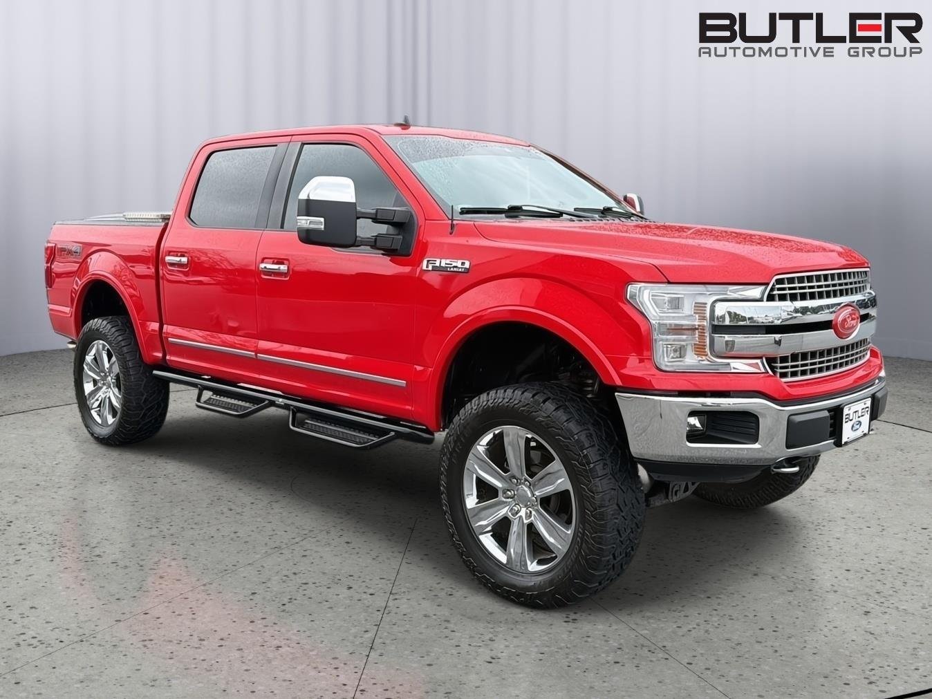 Used 2020 Race Red Ford LARIAT image 8
