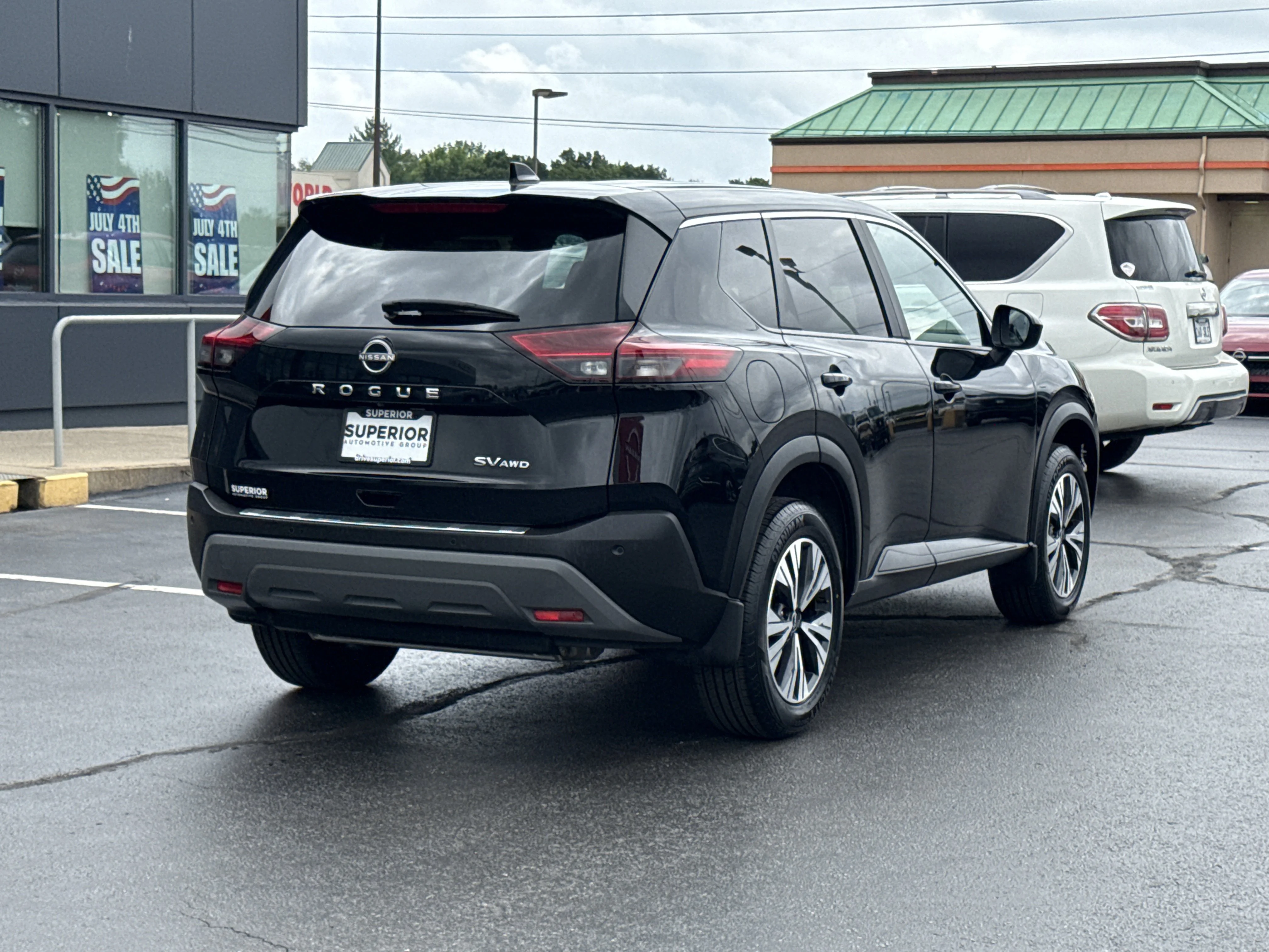Certified Used 2023 Super Black Nissan SV AWD image 3