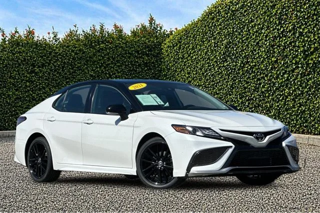 Used 2021 Beige Toyota XSE image 1