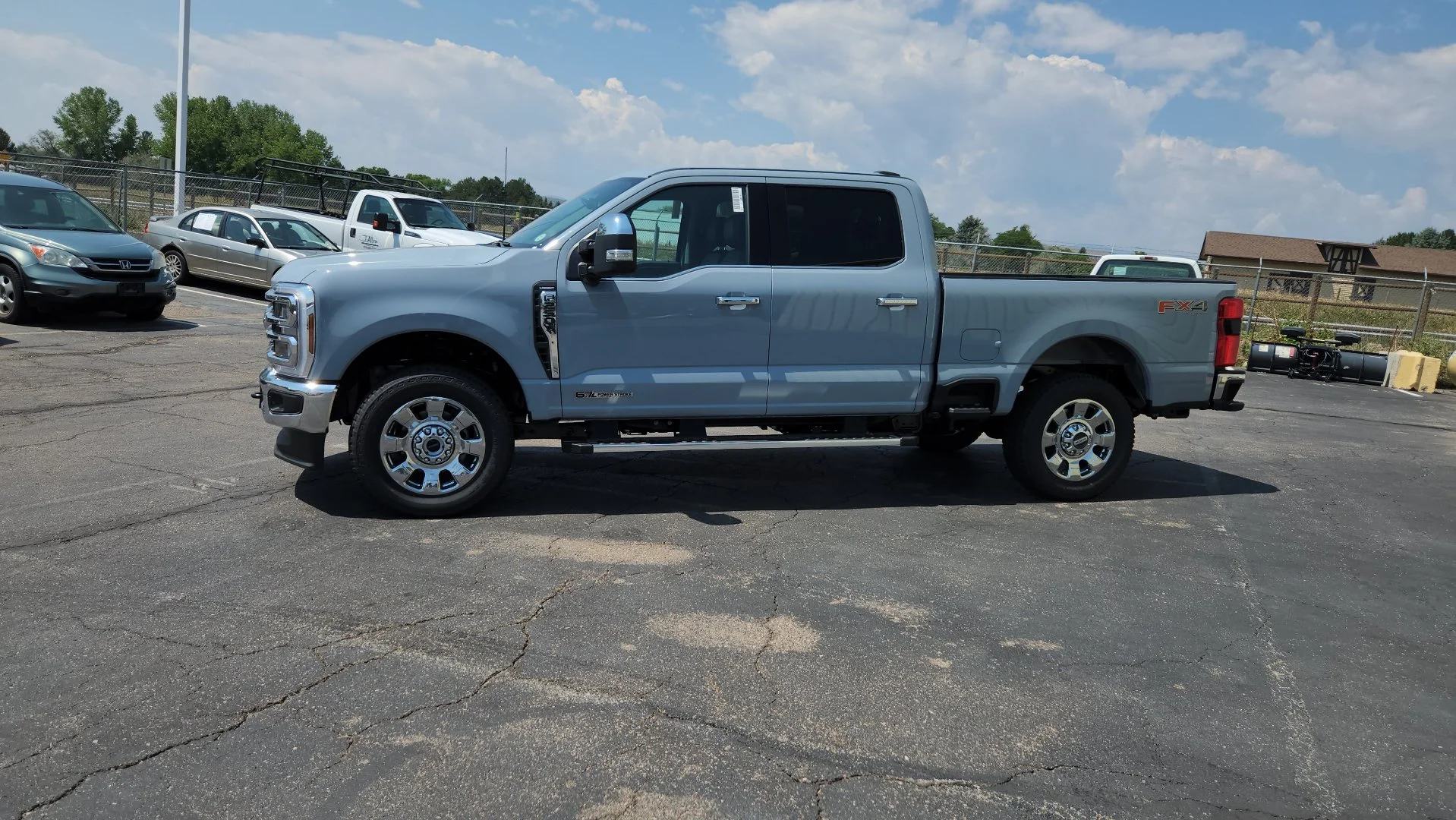 New 2026 Glacier Gray Metallic Tri-Coat Ford LARIAT image 4