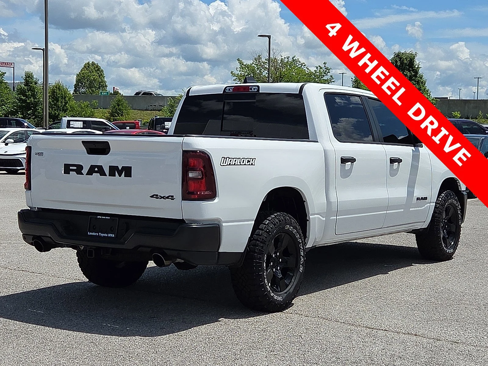 Used 2025 Bright White Clearcoat Ram Warlock image 5