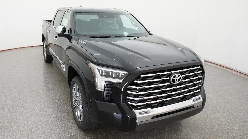 New 2026 Midnight Black Metallic Toyota Capstone image 3