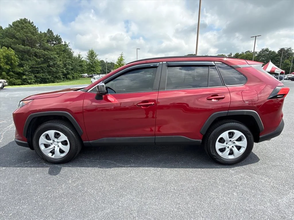 Certified Used 2021 Pearl Toyota LE image 1