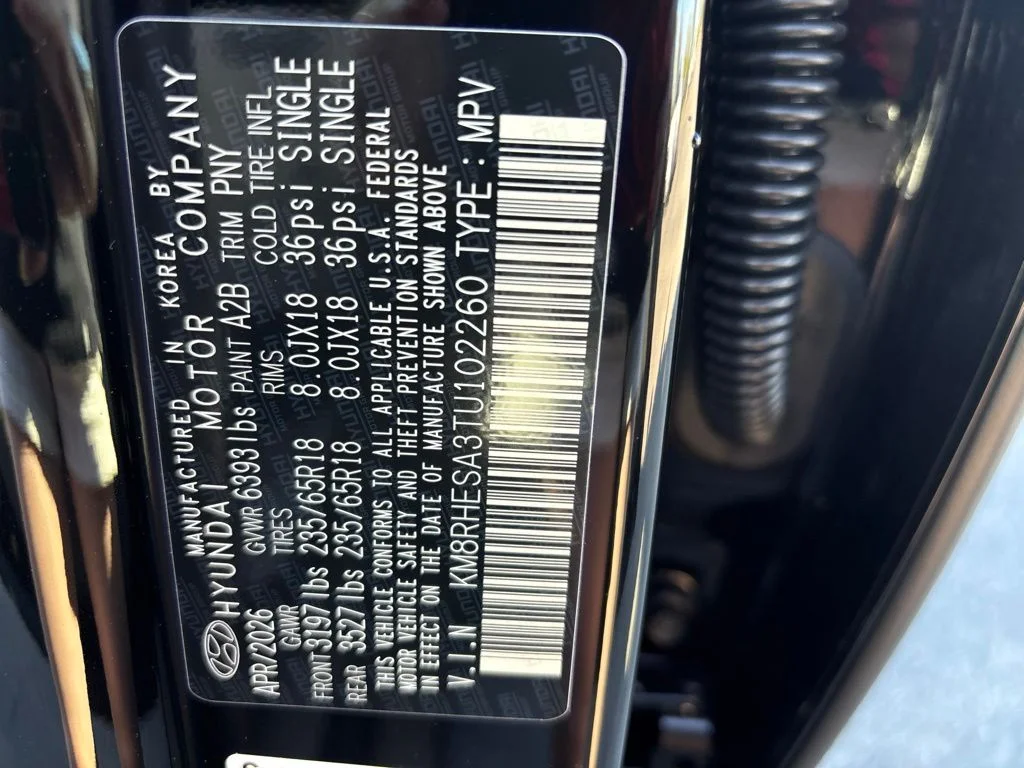 New 2026 Black Hyundai SEL Premium image 14