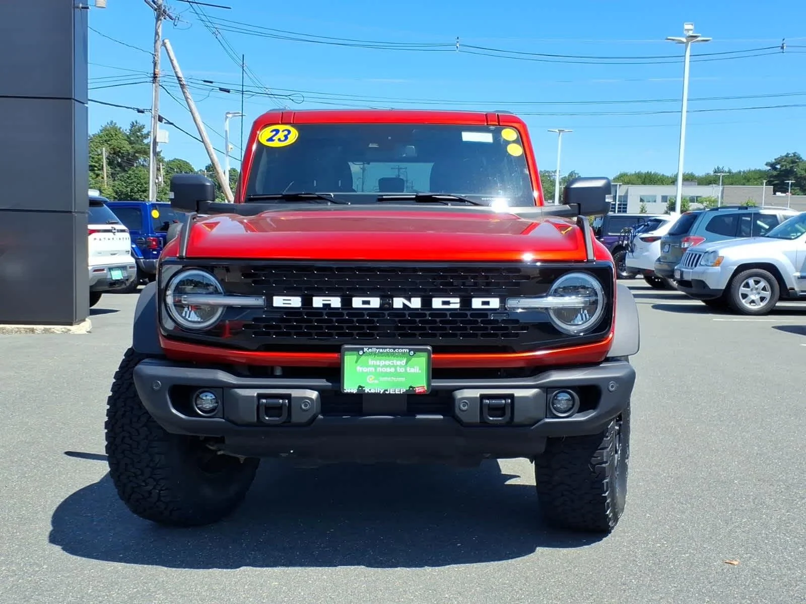 Certified Used 2023 Hot Pepper Red Tinted Clearcoat Ford Wildtrak image 3
