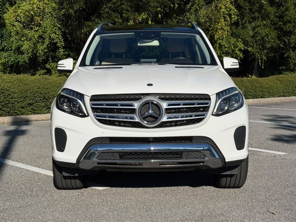 Used 2019 White Mercedes-Benz GLS 450 image 8