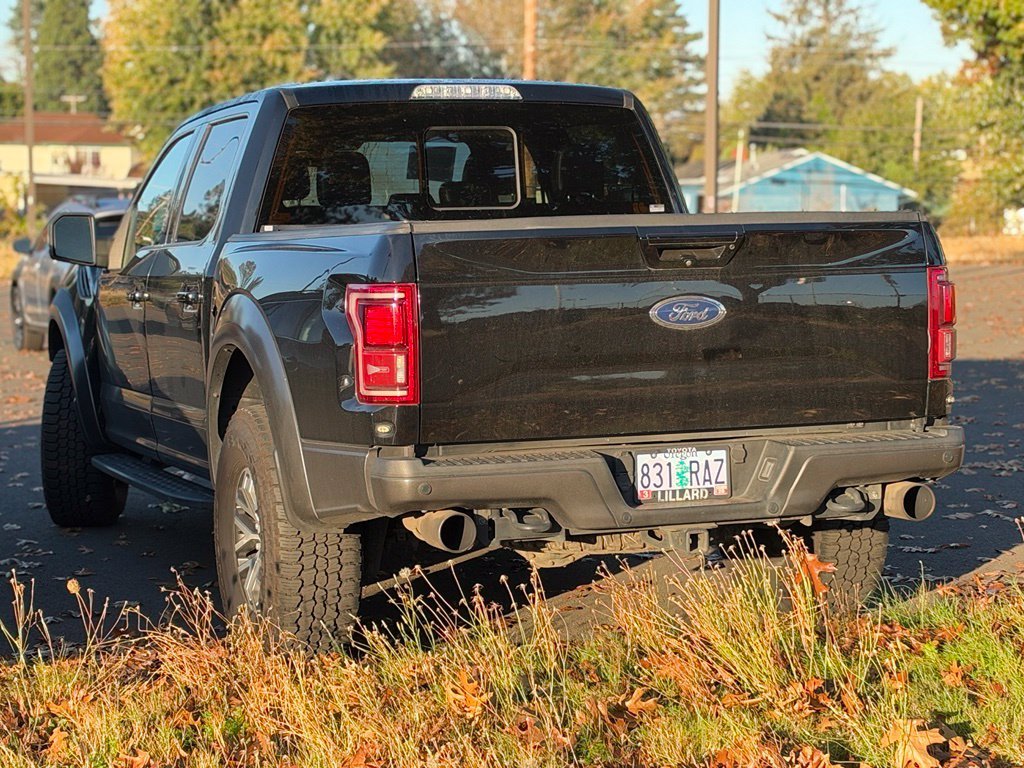 Used 2017 Shadow Black Ford Raptor image 1