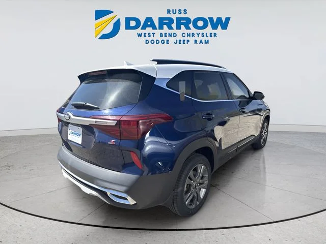 Certified Used 2021 Blue Kia S image 6