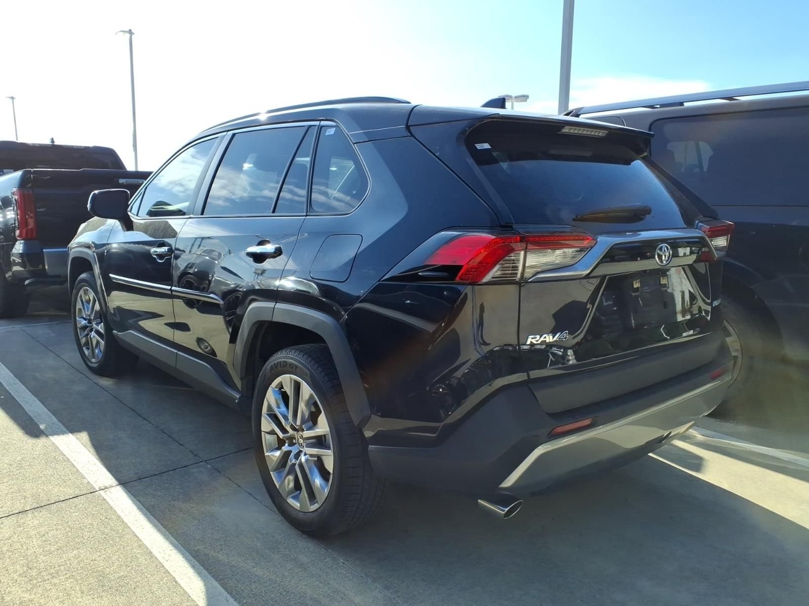 Used 2023 Midnight Black Metallic Toyota Limited image 2