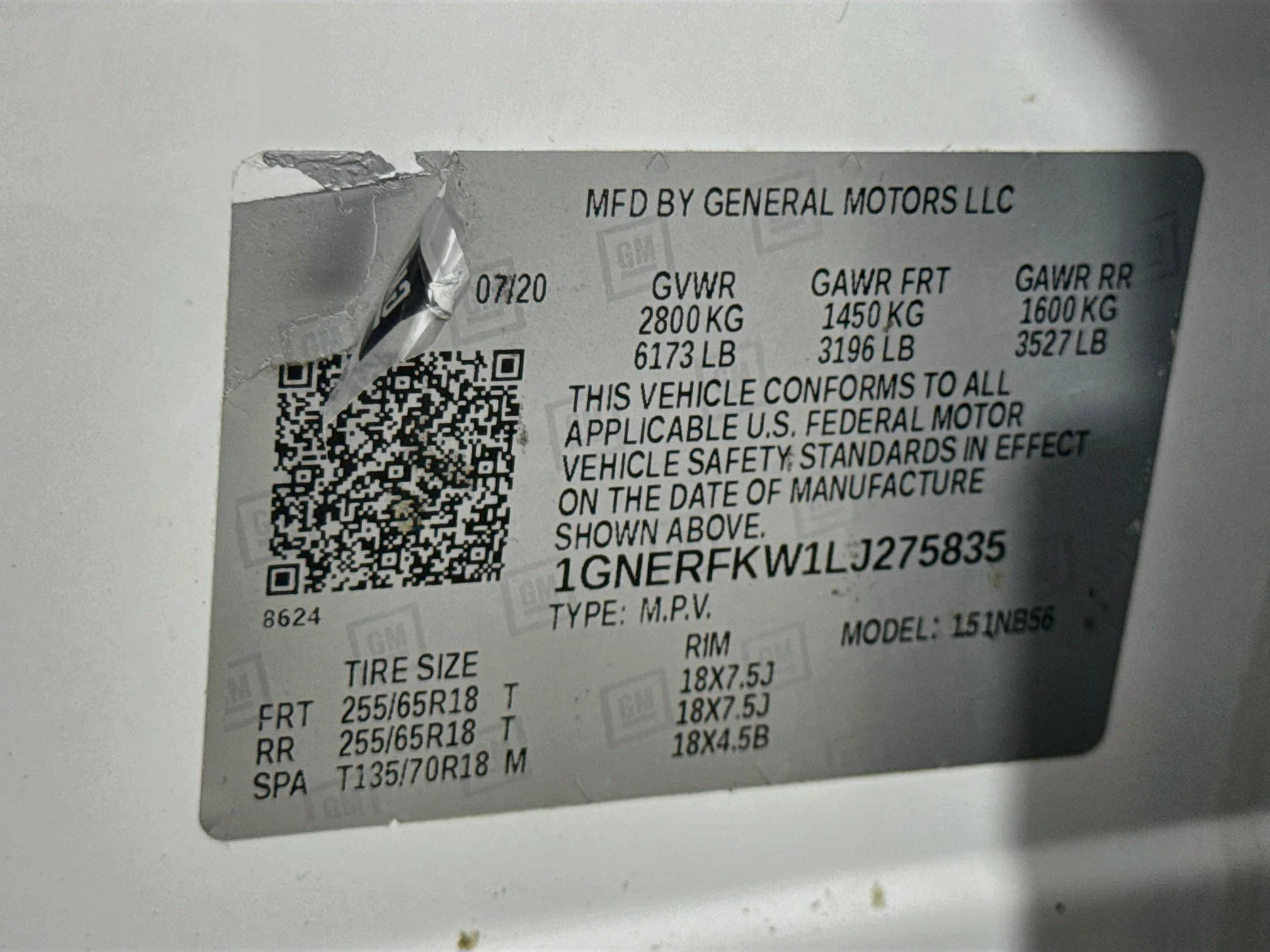 Used 2020 SUMMIT WHITE Chevrolet LS image 34
