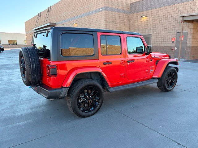 Used 2023 Red Jeep Sahara 4xe image 7