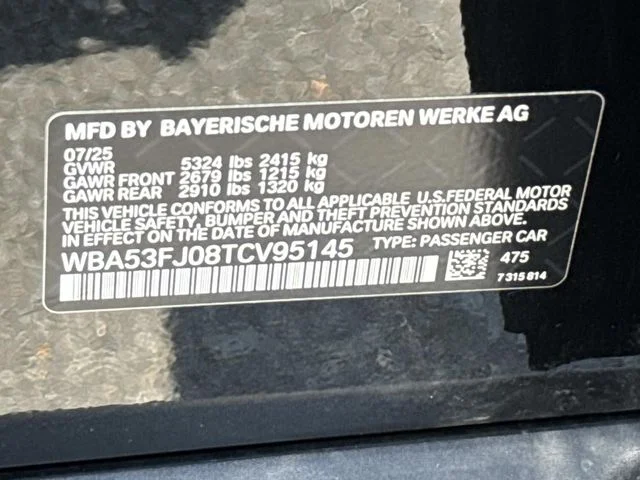 Used 2026 Black BMW 530i xDrive image 30