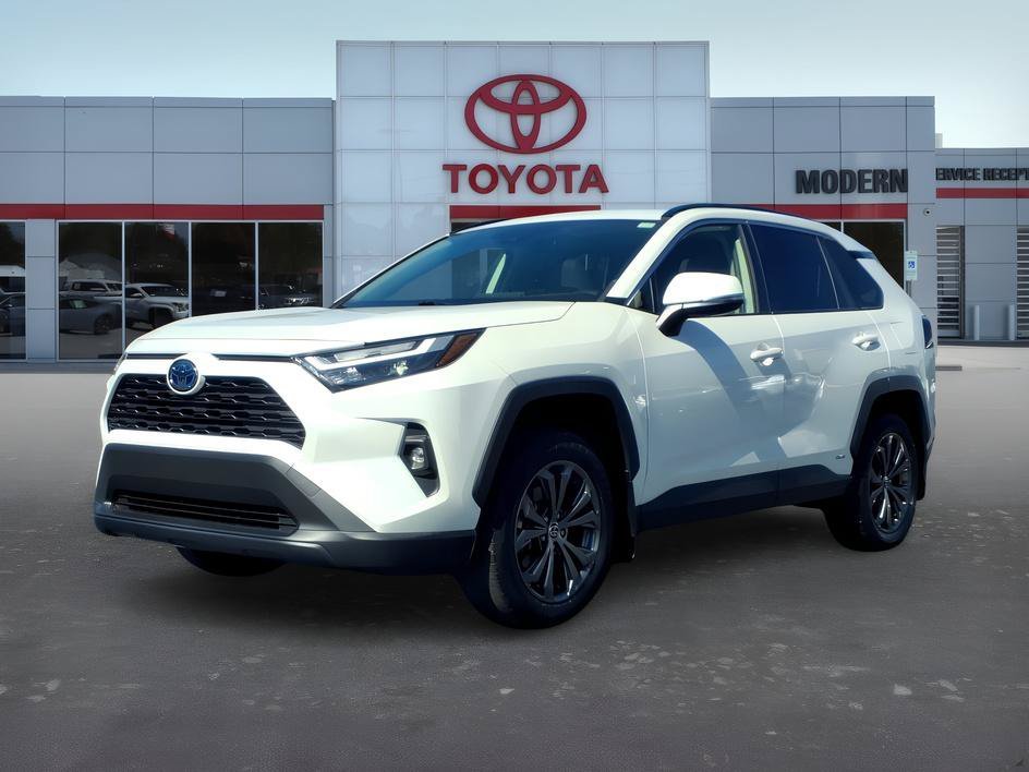 Used 2022 Blizzard Pearl Toyota Hybrid XLE Premium image 1