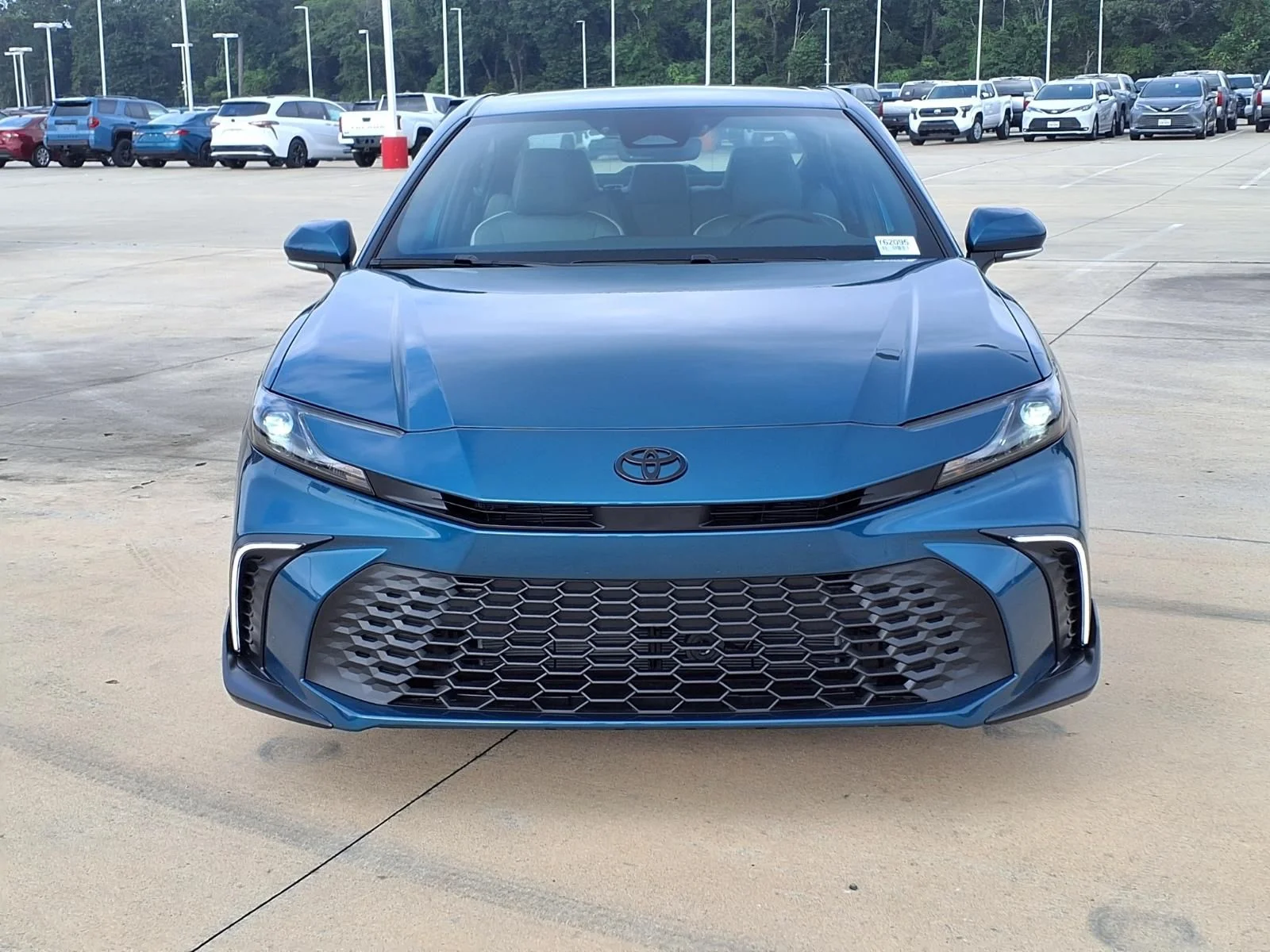 New 2026 Blue Toyota SE image 4