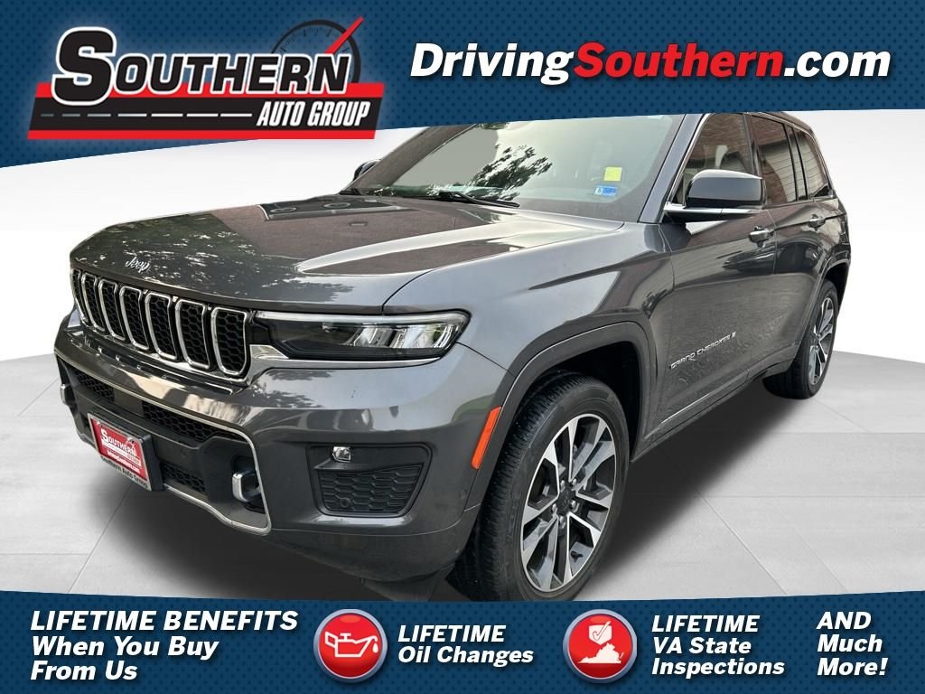 Used 2022 Gray Jeep Overland image 1