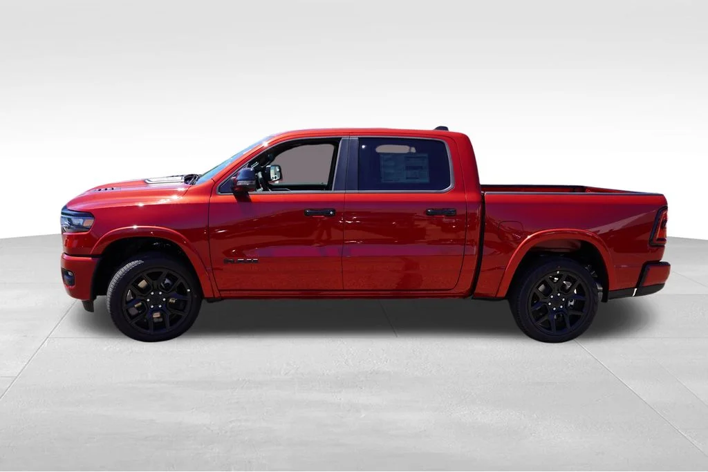 New 2026 Molten Red Pearl-Coat Exterior Paint RAM Laramie image 6