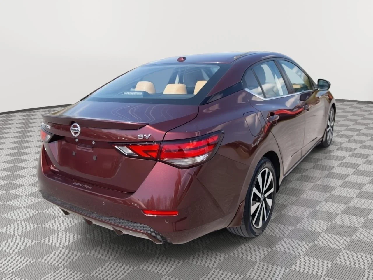 Used 2022 Rosewood Metallic Nissan SV image 5