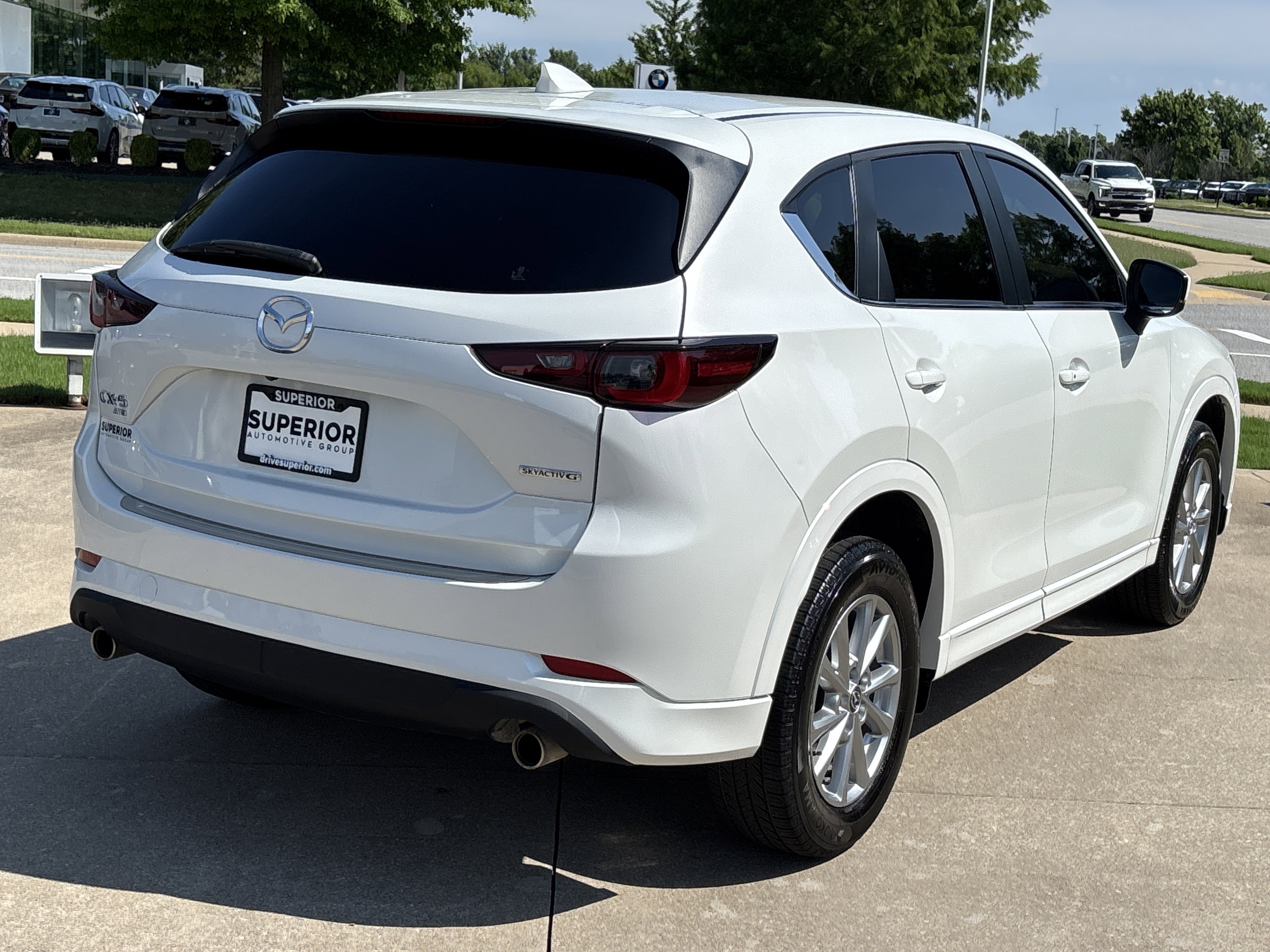 Used 2024 Rhodium White Metallic Mazda 2.5 S Select Package AWD image 3