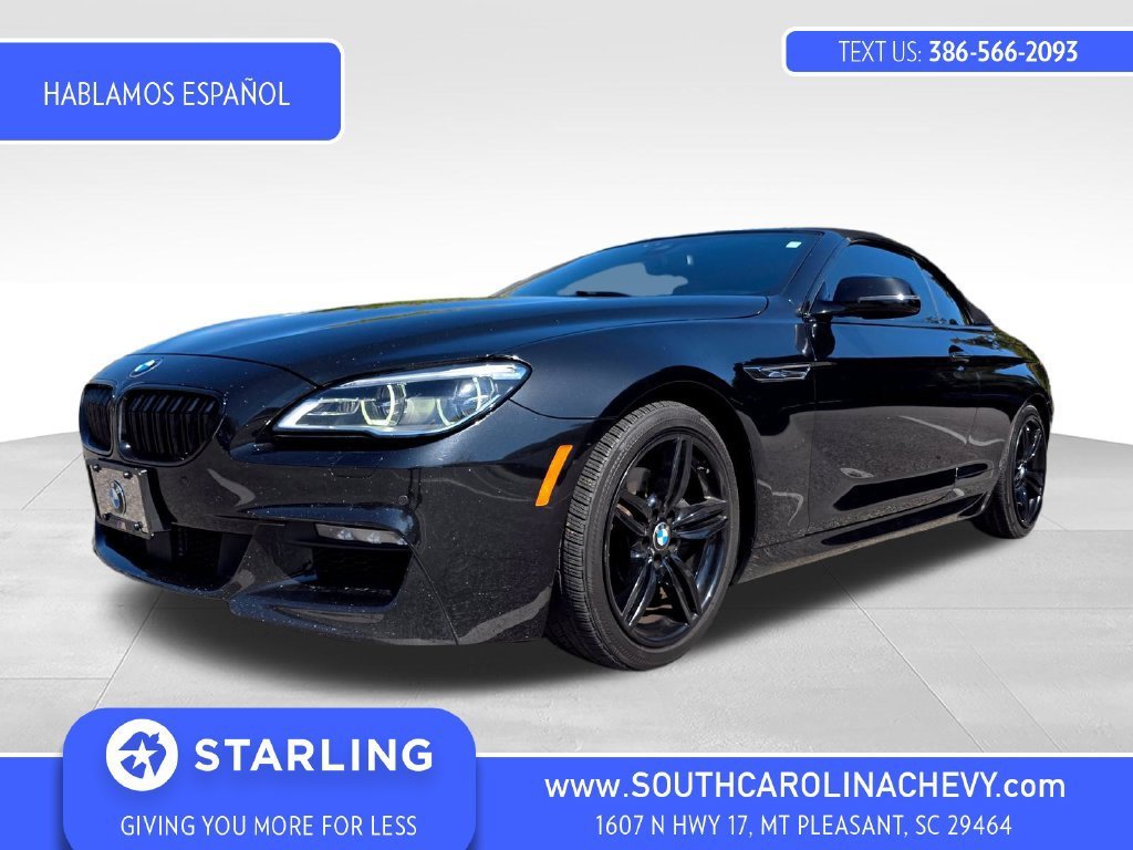 2018 BMW 6 Series Convertible