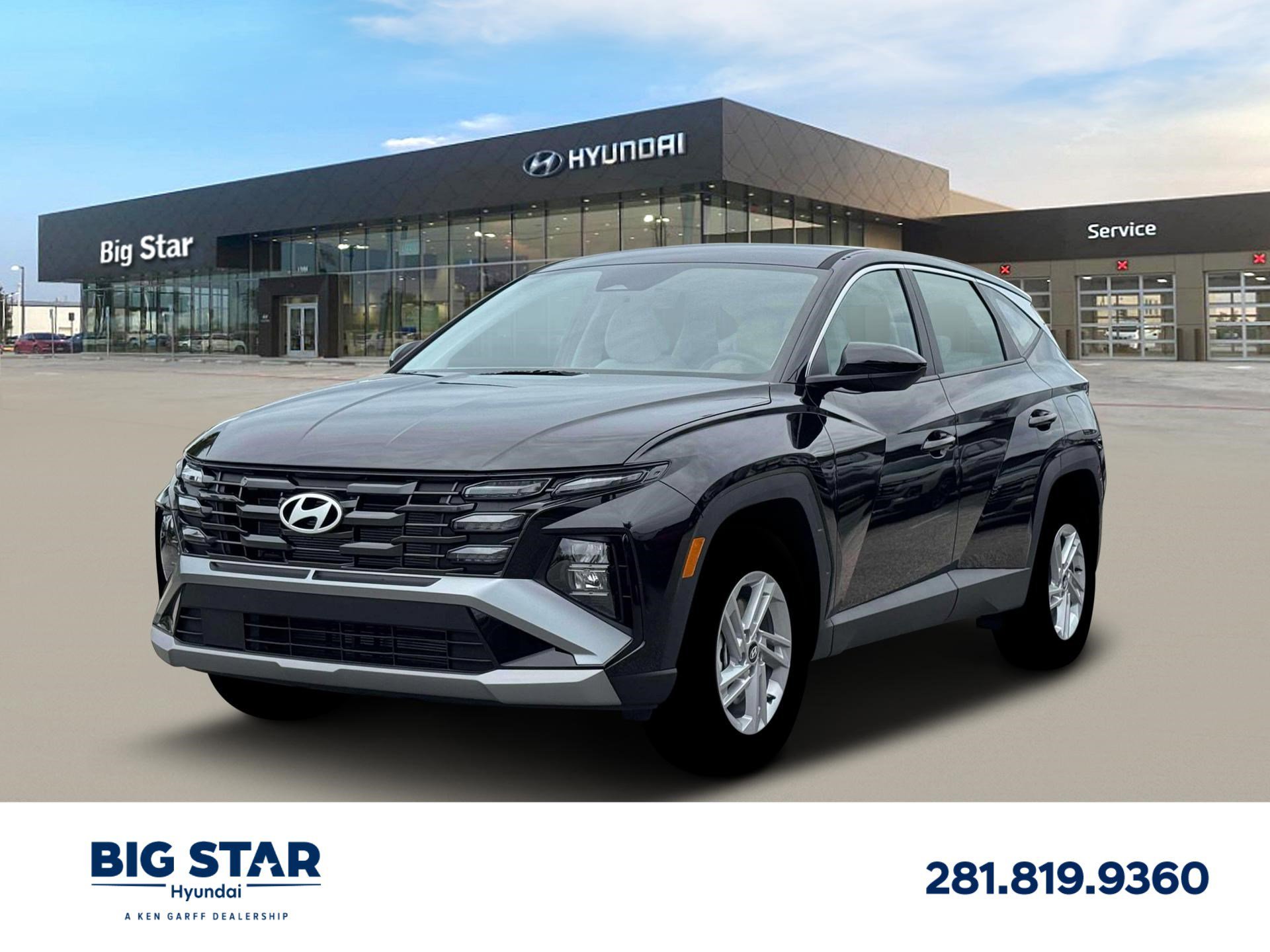 New 2026 Phantom Black Hyundai SE FWD image 1
