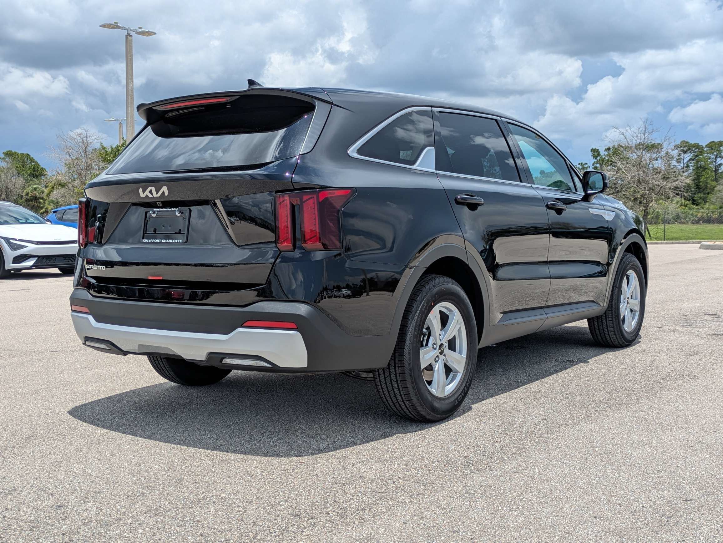 New 2026 Ebony Black Kia LX image 5