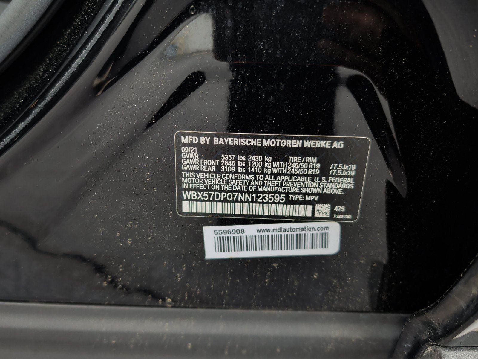 Used 2022 Black Sapphire Metallic BMW xDrive30i image 12