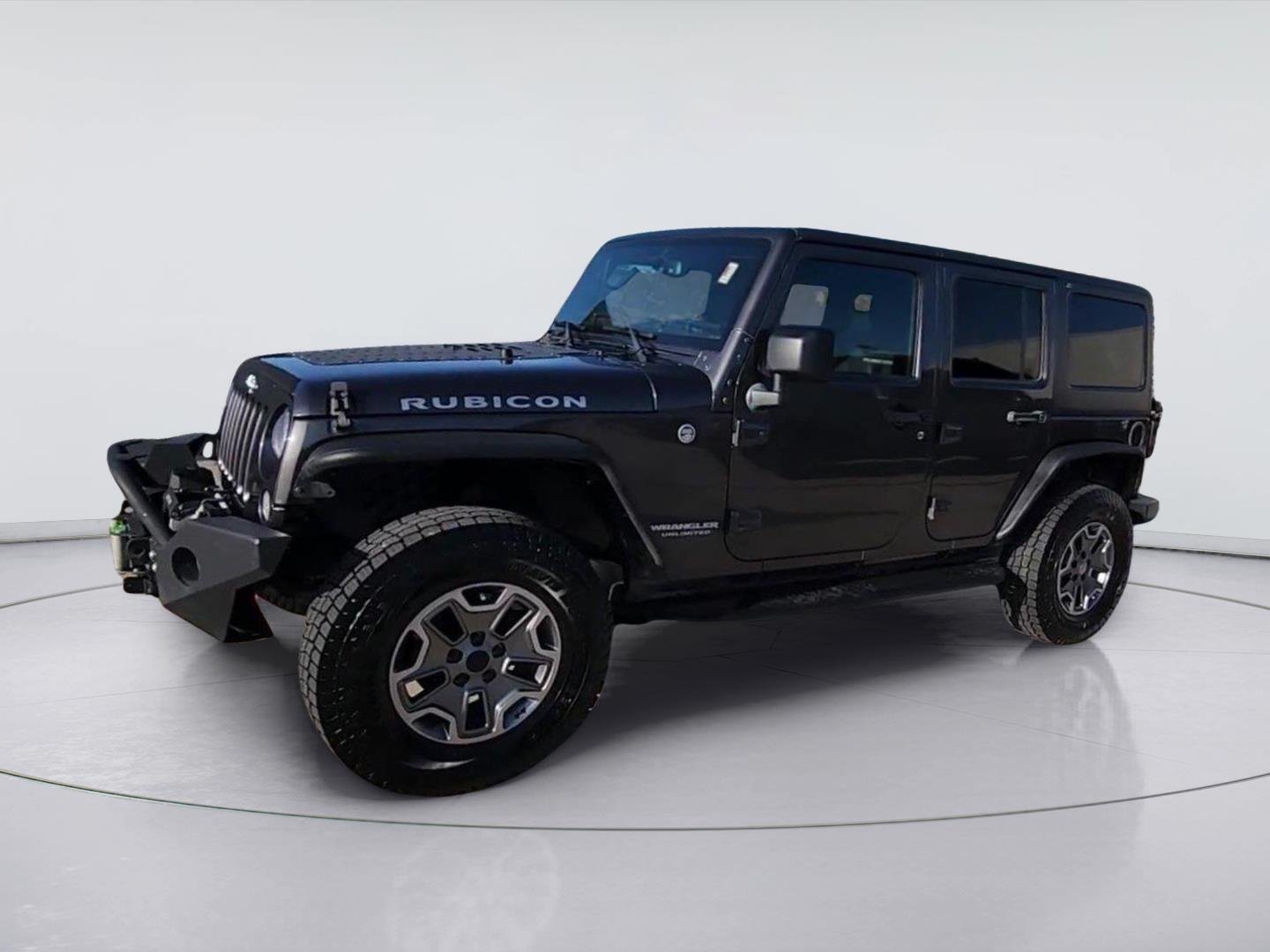 2017 Jeep Wrangler Unlimited Rubicon 4x4 Gray at Mac Haik CDJR North Houston