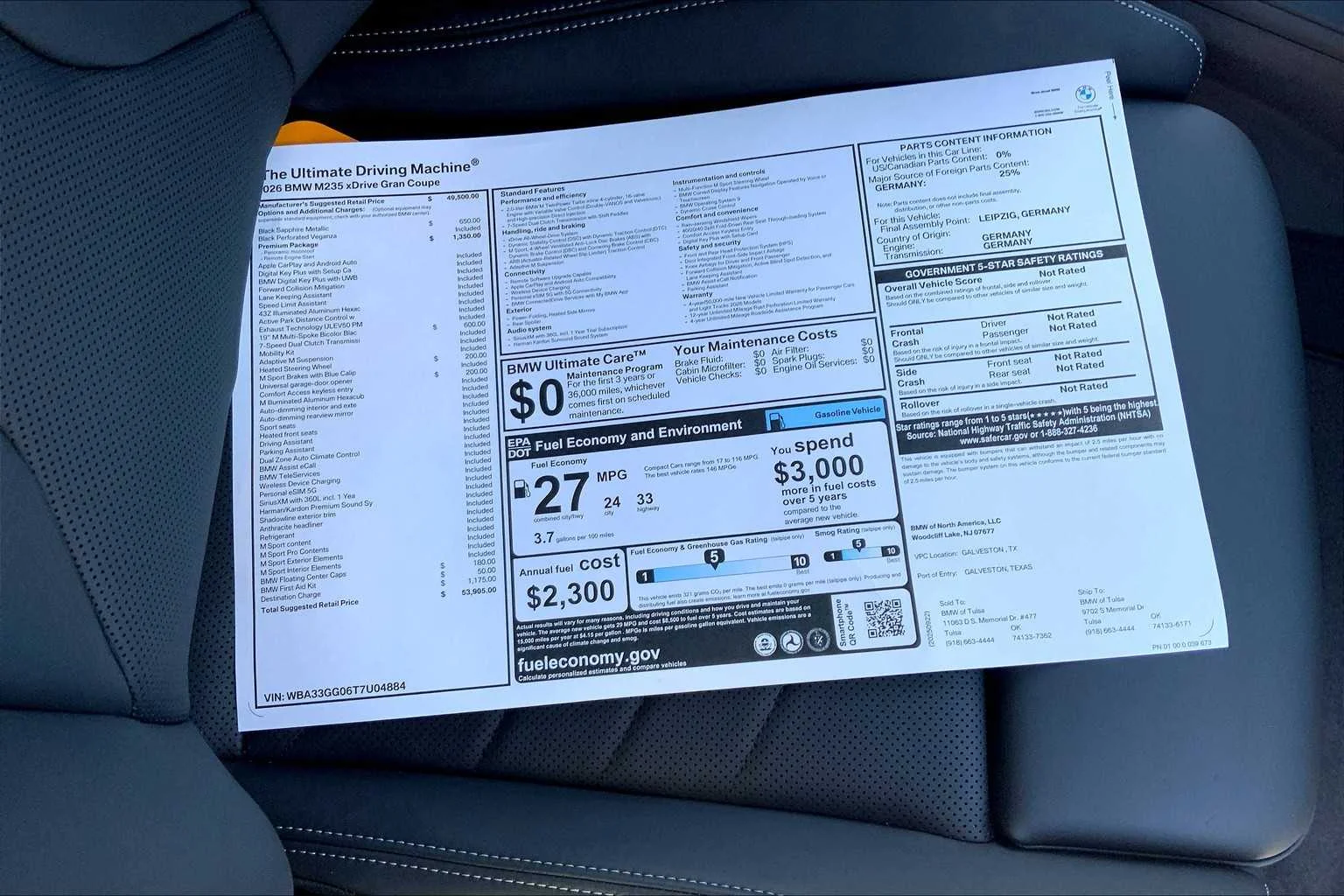 2026 BMW 2 Series M235 - Photo 20