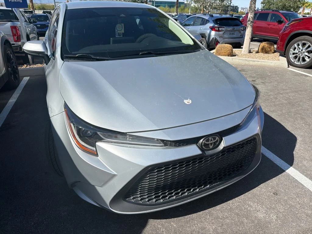 Used 2021 Silver Toyota LE image 31