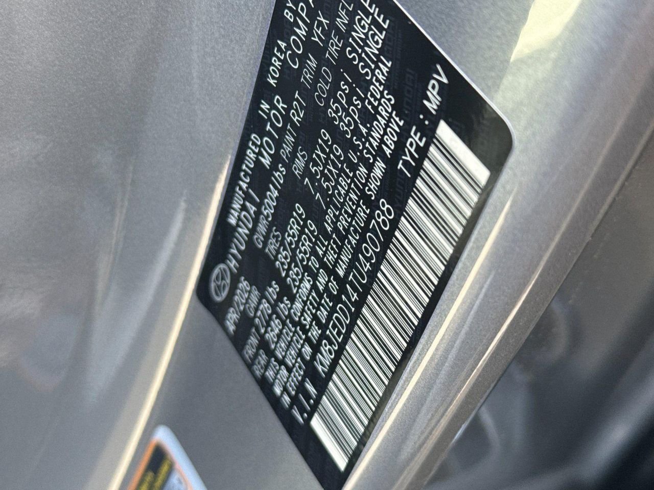 New 2026 Silver Hyundai Limited image 26