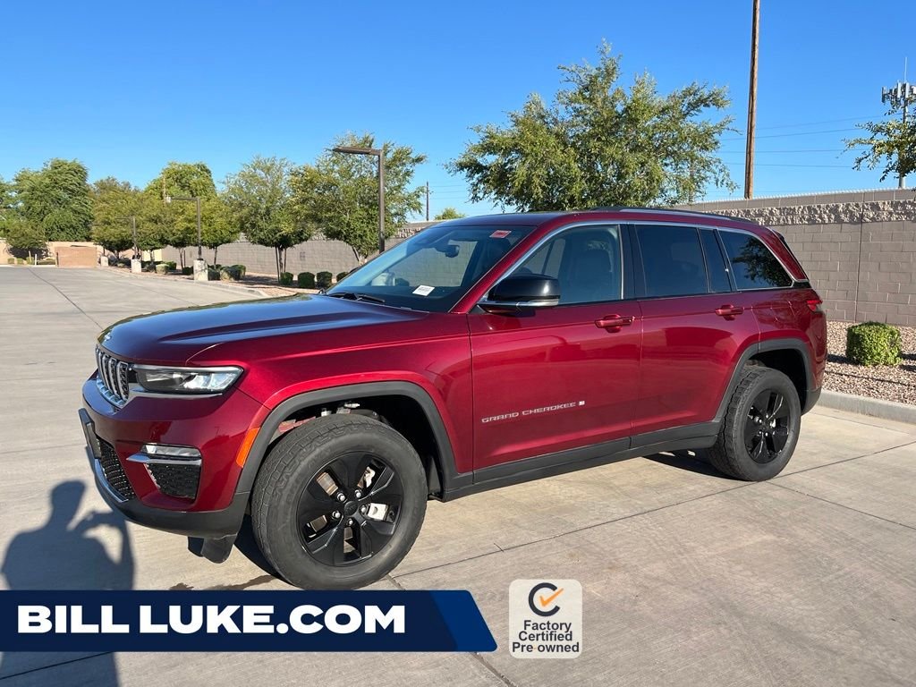 Used 2023 Red Jeep Limited image 1