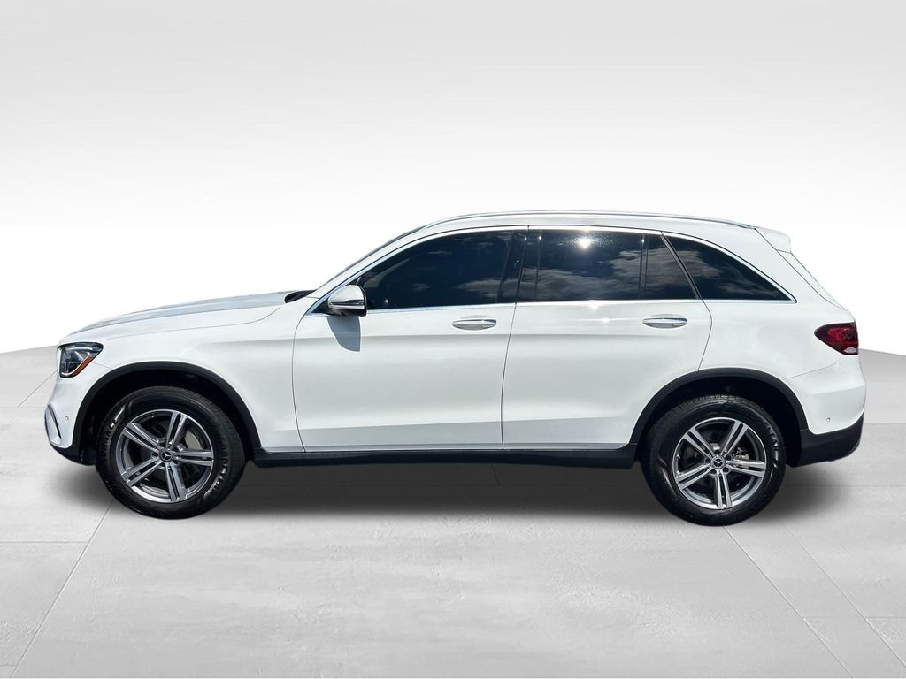 Used 2021 White Mercedes-Benz GLC 300 image 2
