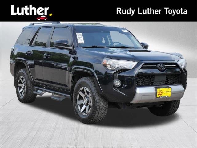 Certified Used 2021 MIDNIGHT BLACK METALLIC Toyota  image 1