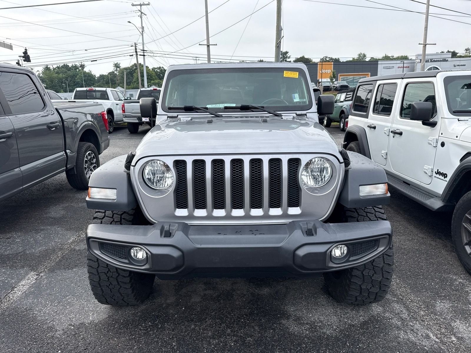 Used 2020 Billet Silver Metallic Jeep Unlimited Sport S image 7