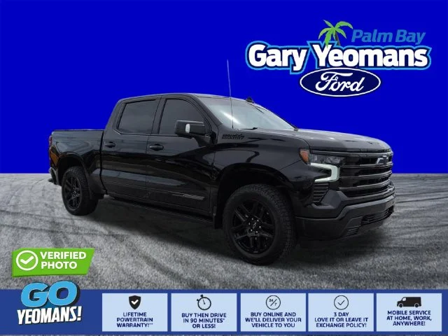 Used 2024 Black Chevrolet High Country image 1