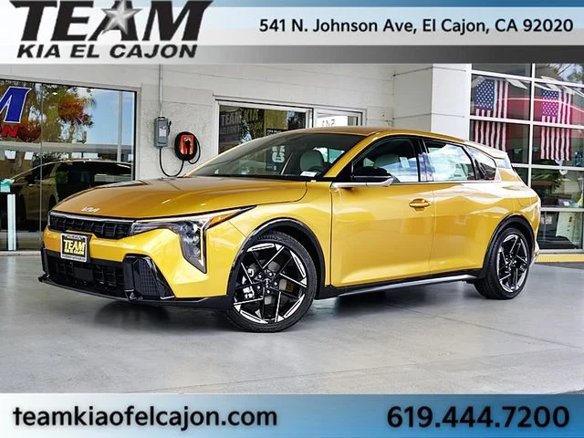New 2026 Yellow Kia GT-Line image 2