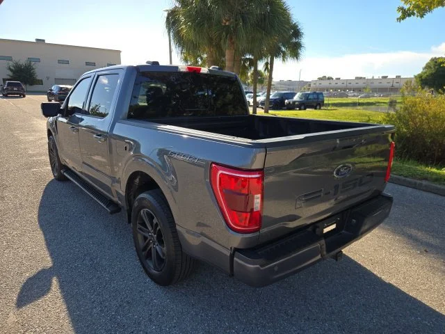 Used 2022 Gray Metallic Ford XLT image 3