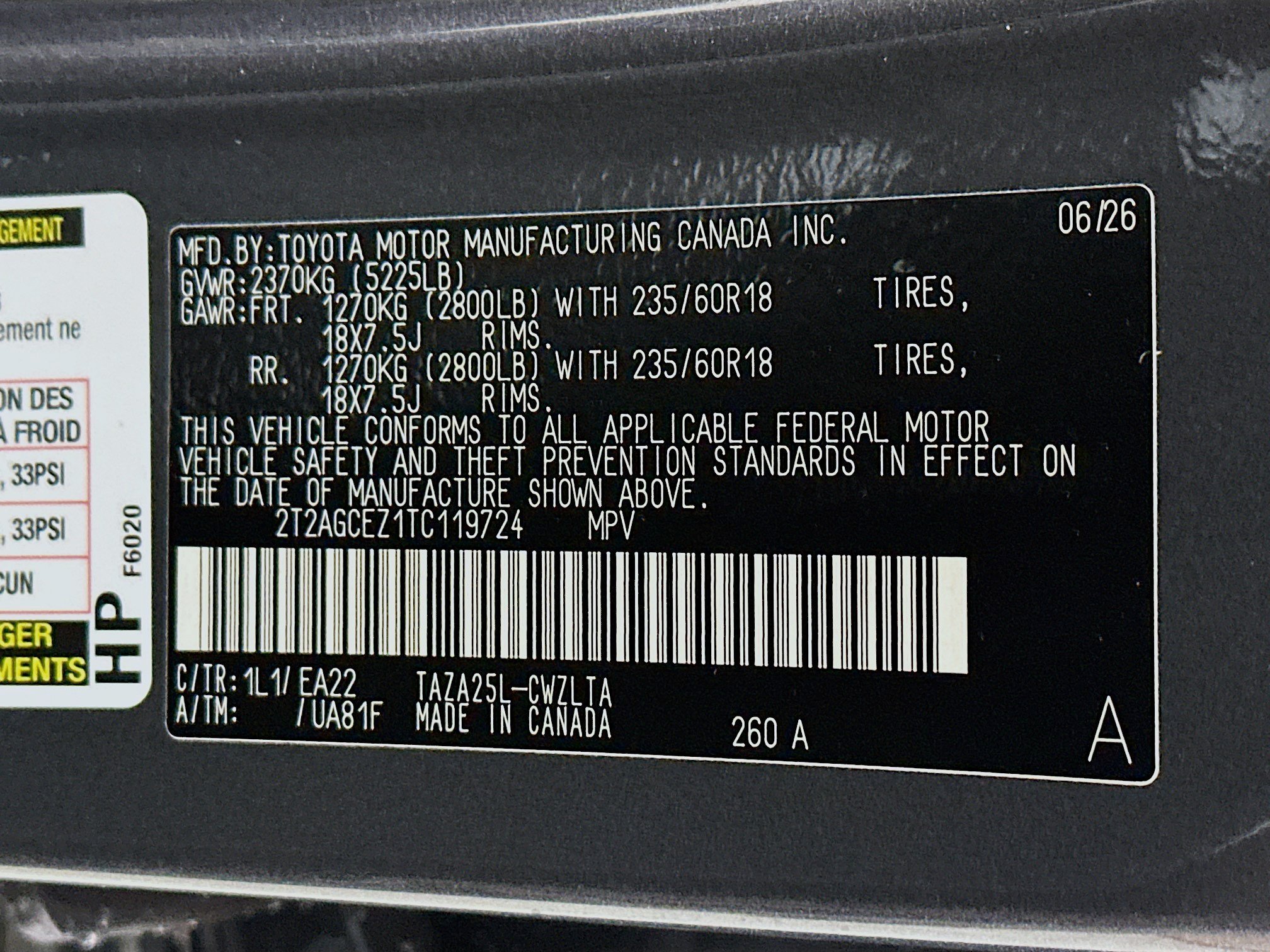 New 2026 Cloudburst Gray Lexus  350 AWD image 30