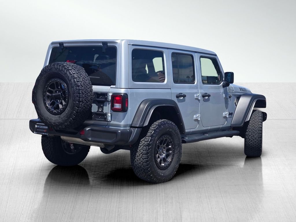 Certified Used 2022 Silver Zynith Clearcoat Jeep Unlimited Willys image 7