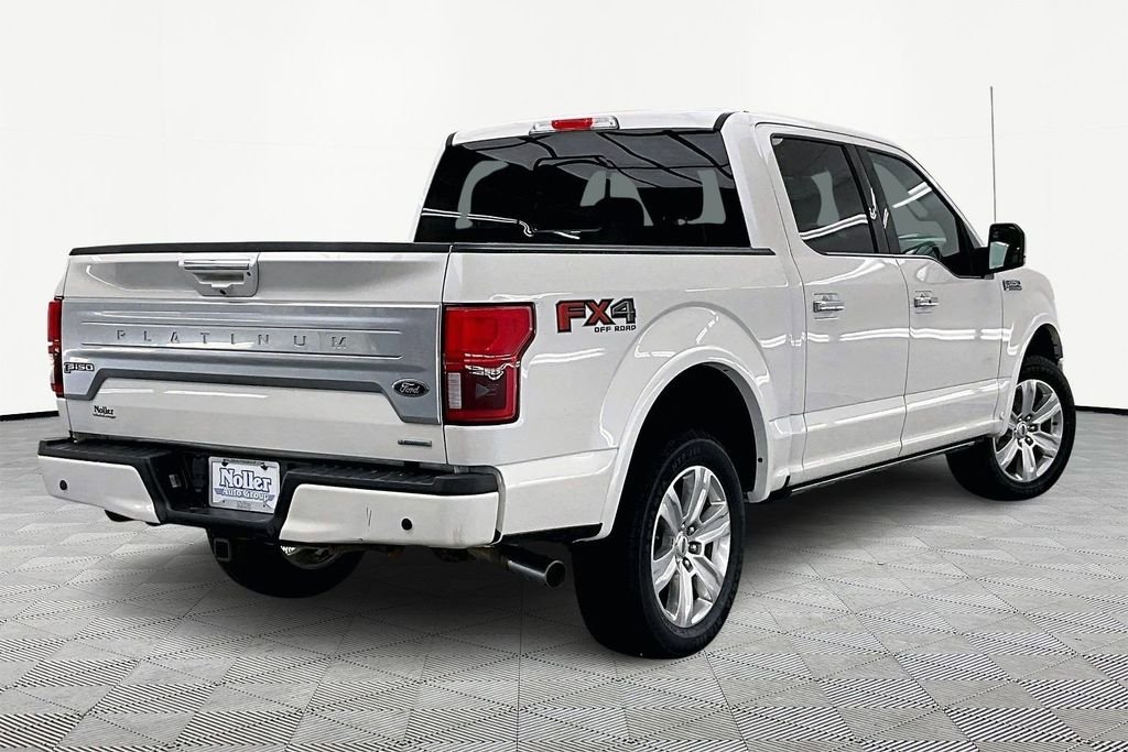 Used 2018 Ford F-150 Platinum with VIN 1FTEW1EG9JFB56956 for sale in Kansas City