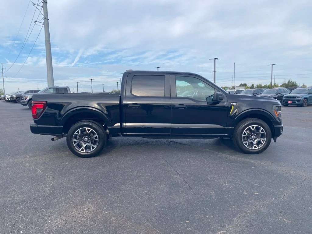 Used 2024 Agate Black Metallic Ford STX image 9
