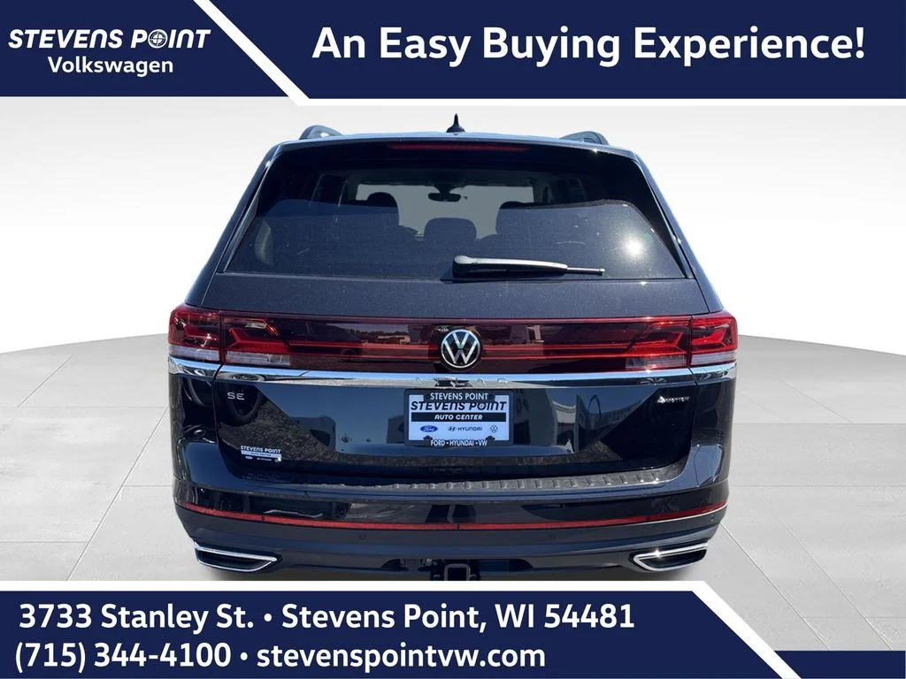 New 2026 Deep Black Pearl Volkswagen 2.0T SE w/Technology image 4