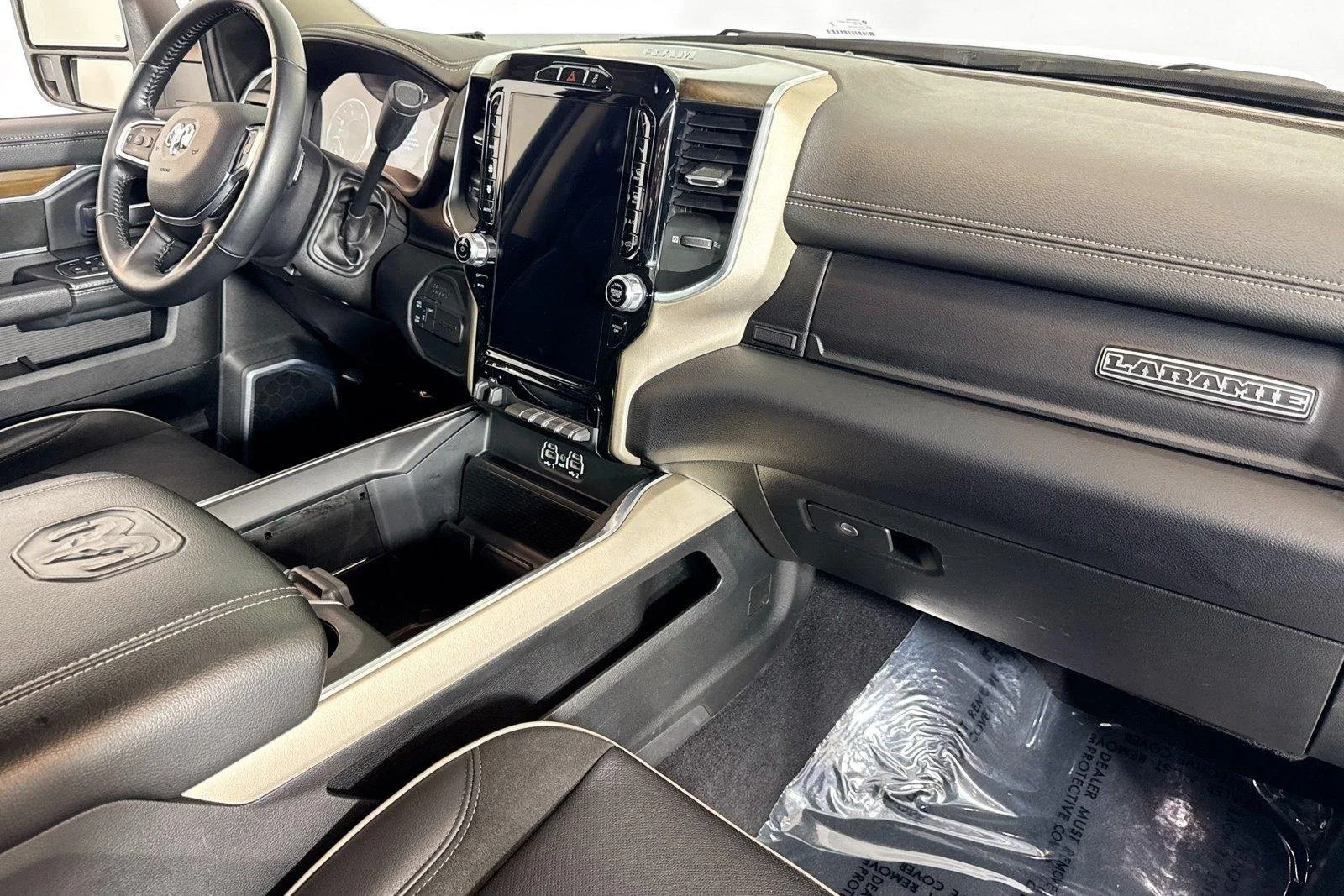 Used 2024 Bright White Clearcoat Ram Laramie image 25