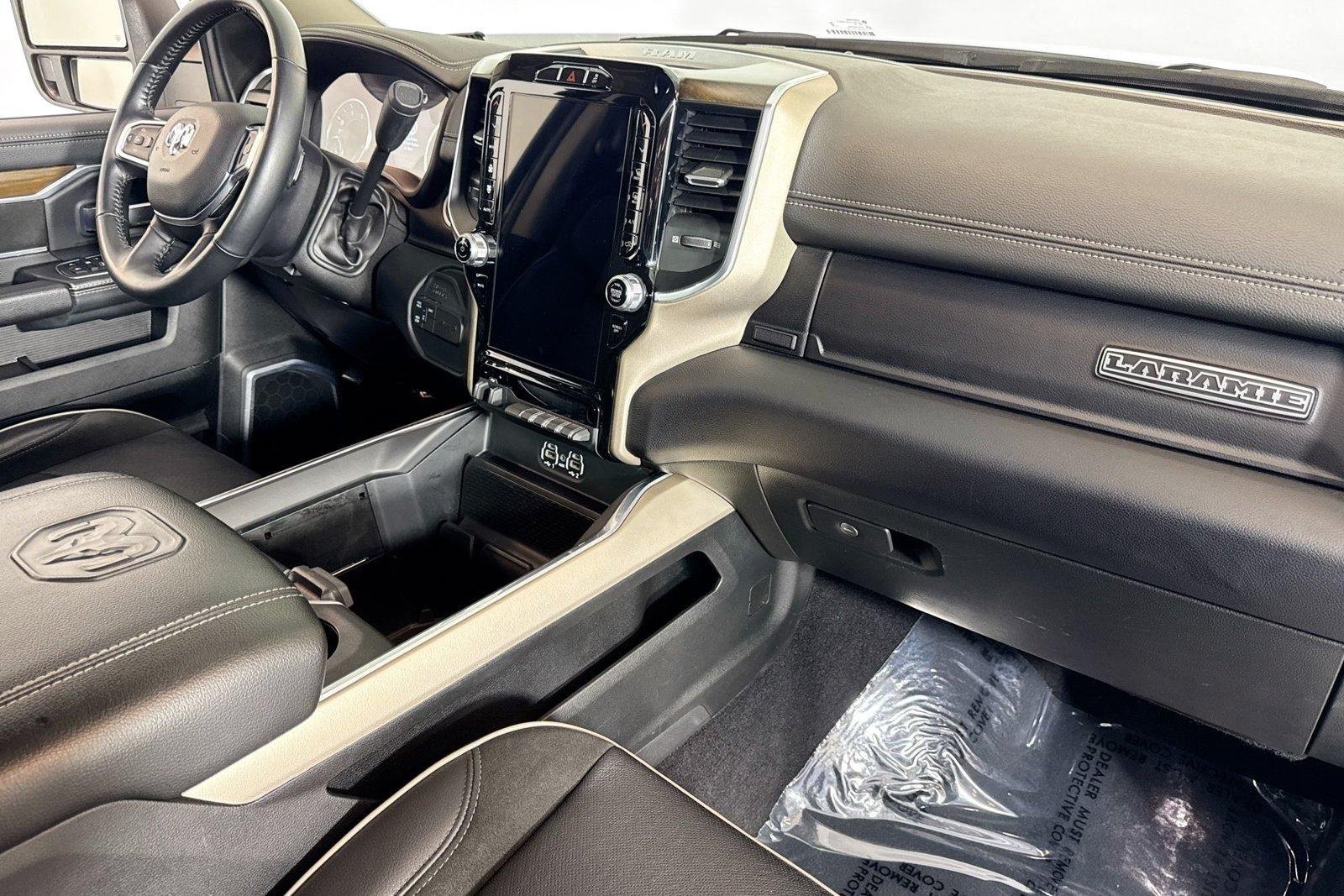 Used 2024 Bright White Clearcoat Ram Laramie image 25