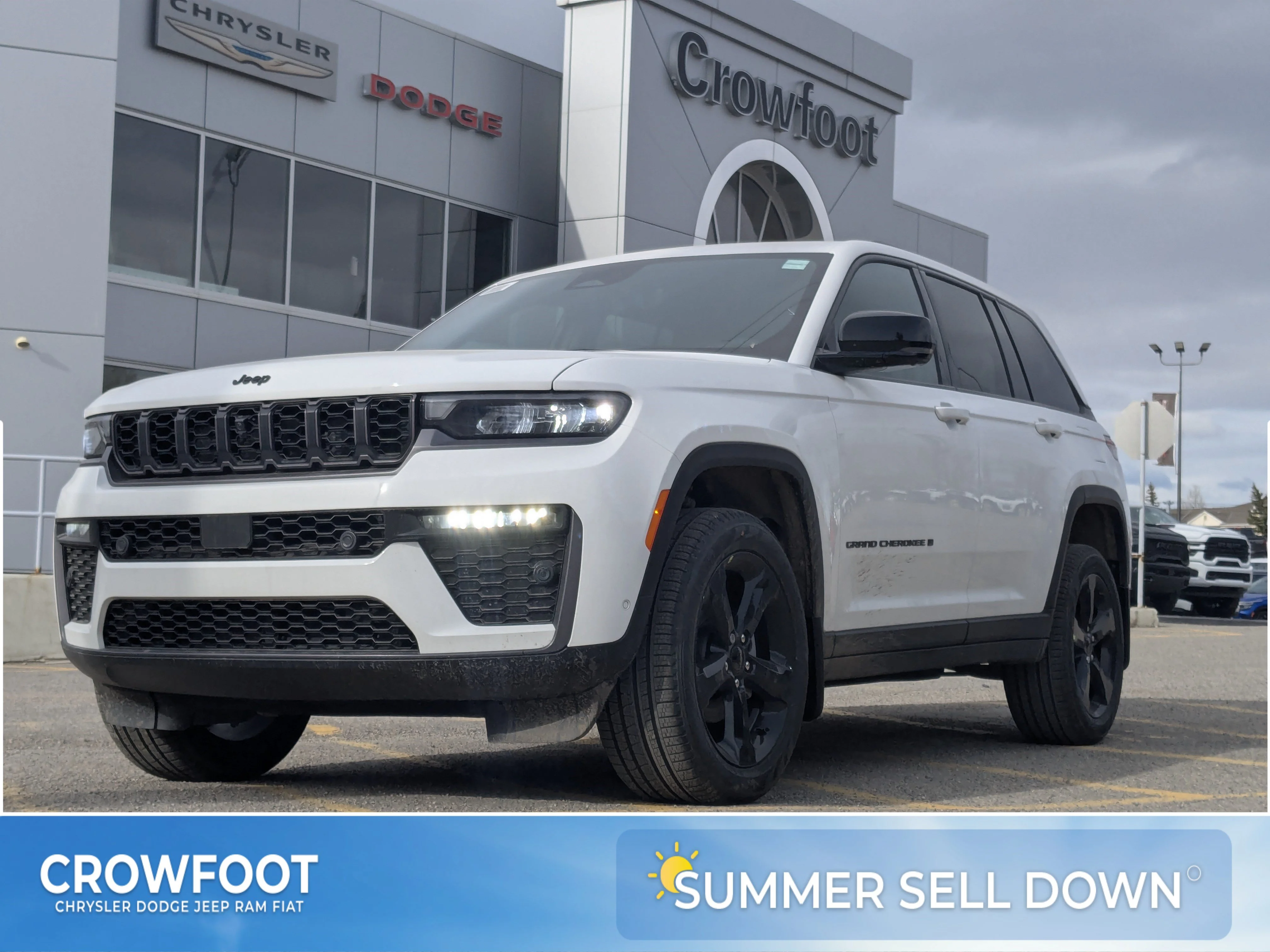New 2026 White Jeep 85th Anniversary - - $12K Pref Pkg 2C7 - Pano Sunroof - 2nd Row Heated Seats - Leatherette & More! image 1