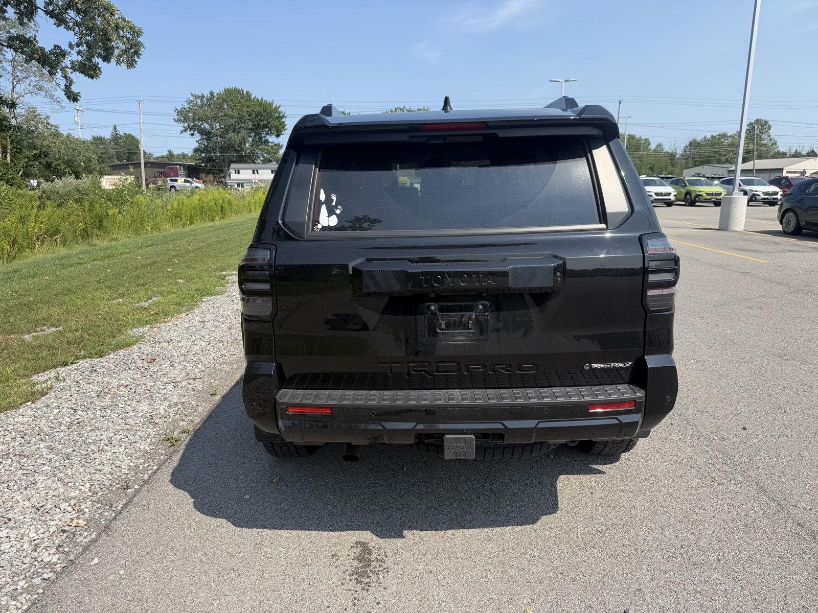 Used 2025 Black Toyota TRD Pro HV image 5