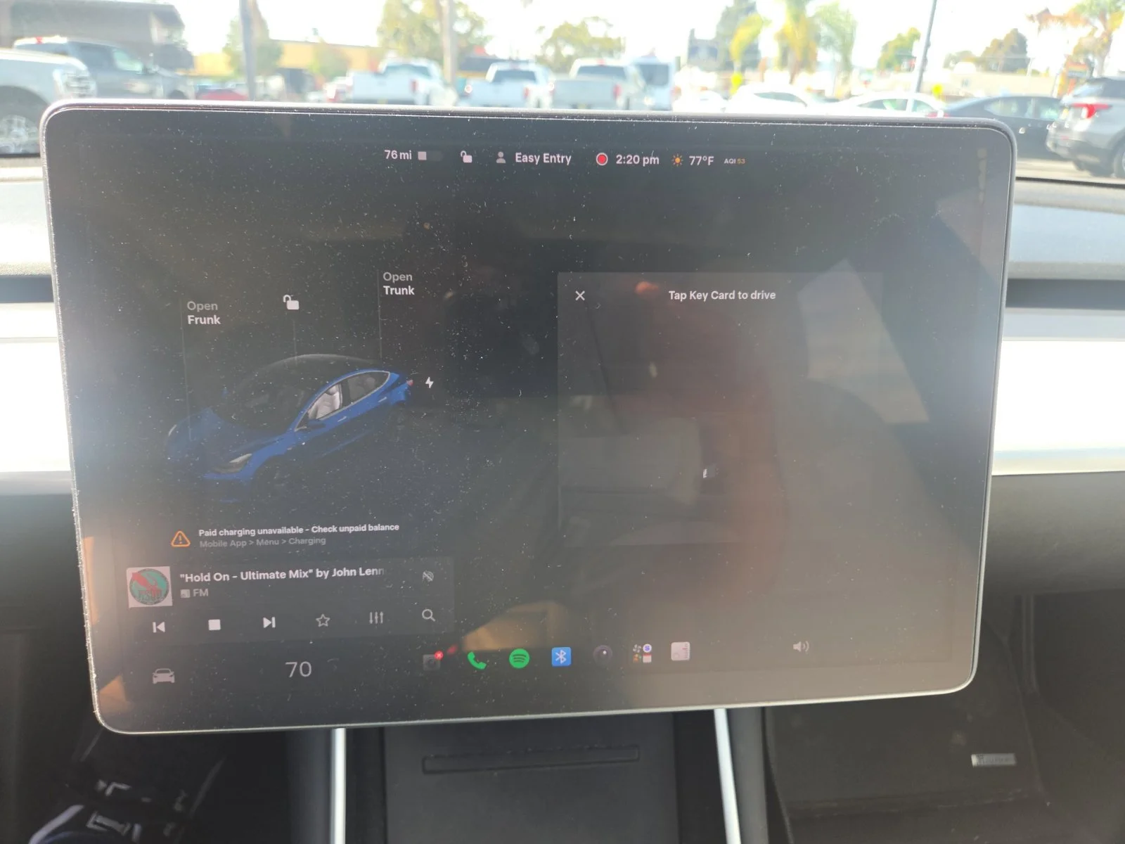 Used 2019 Blue Tesla Standard Range Plus image 15