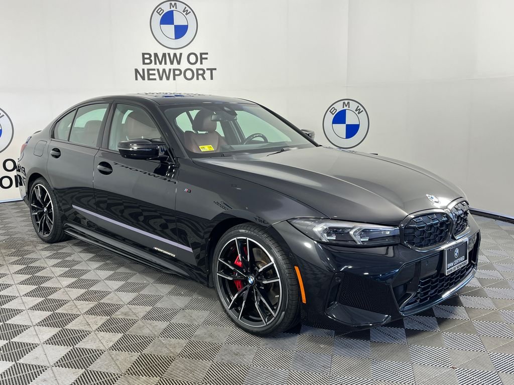 Used 2024 Black BMW M340i xDrive image 1