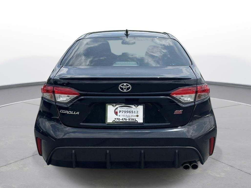Used 2025 Midnight Black Metallic Toyota SE image 7